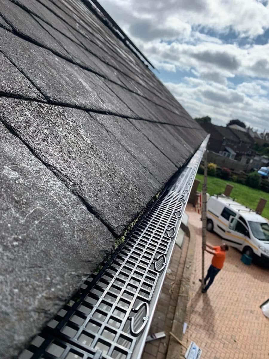 Gutter installation project in Perranporth