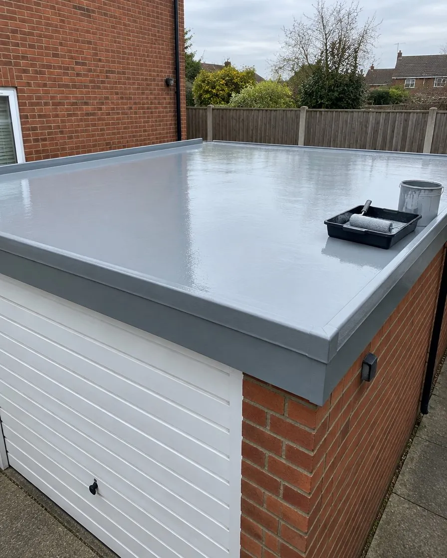 Garage roof replacement in Perranporth